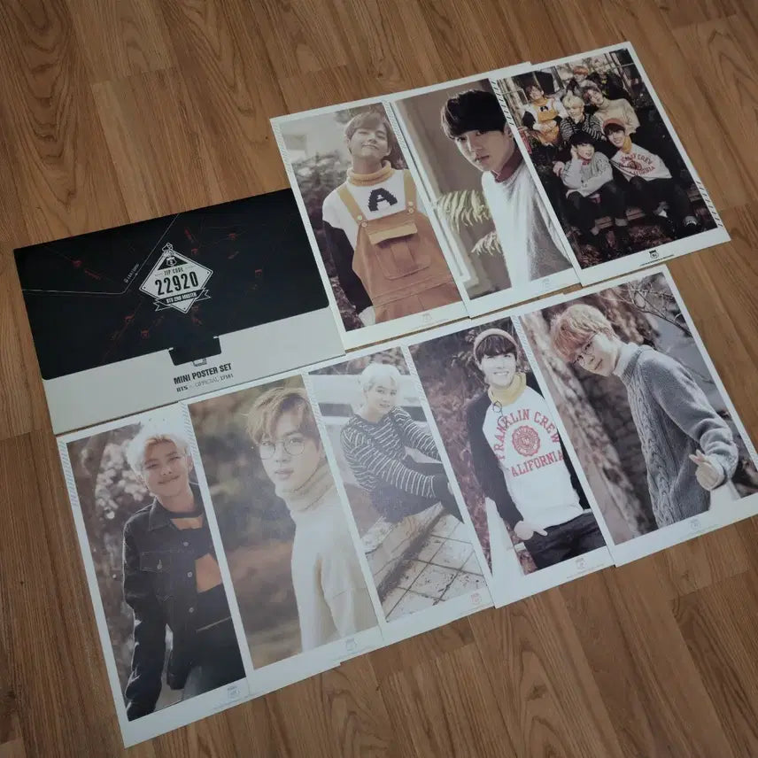 [BUNJANG] BTS 2nd Muster Mini Poster Set / BTS 2기 머스터 미니 포스터 세트
