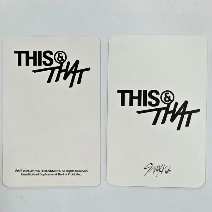 [BUNJANG] Stray Kids Felix THIS&amp;THAT Soundwave Music Korea POB Photocard / SKZ 스키즈 필릭스 THIS&amp;THAT 사운드웨이브 뮤직코리아 특전 포토카드