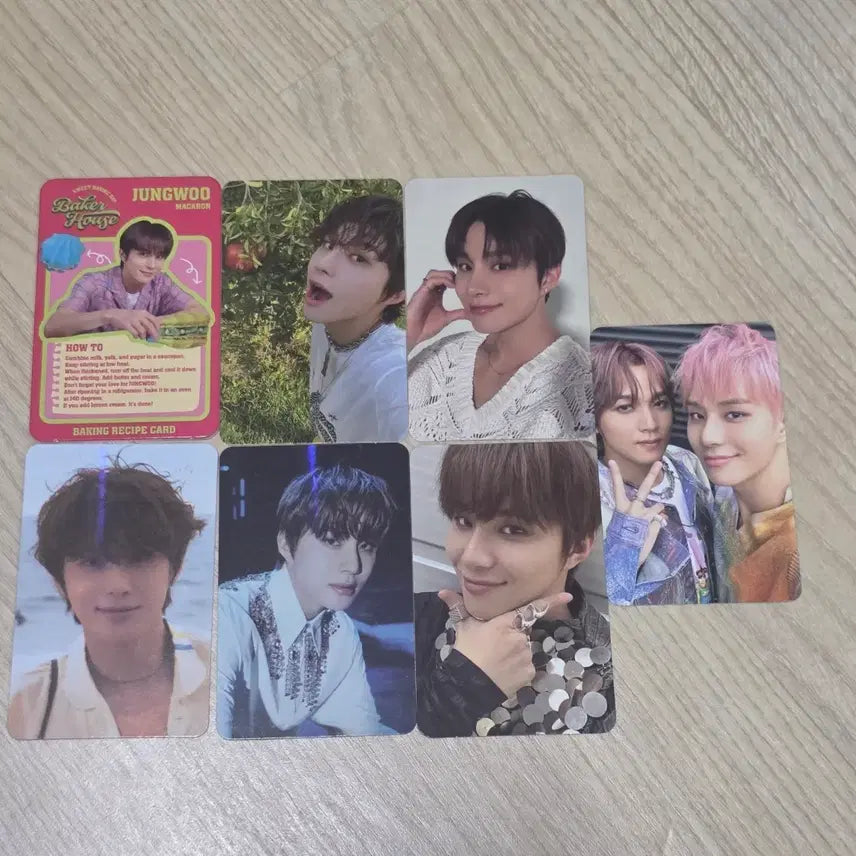 [BUNJANG] NCT 127 Jungwoo Bundle Set Photocards / NCT127 엔시티127 정우 포카 일괄