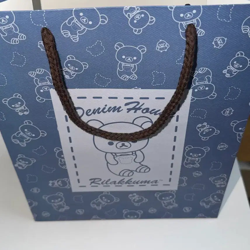 [BUNJANG] Denim Rilakkuma Plush Toy (Japan Direct Import Authentic) / 데님 리락쿠마 인형 (일본 직수입 정품) 새상품