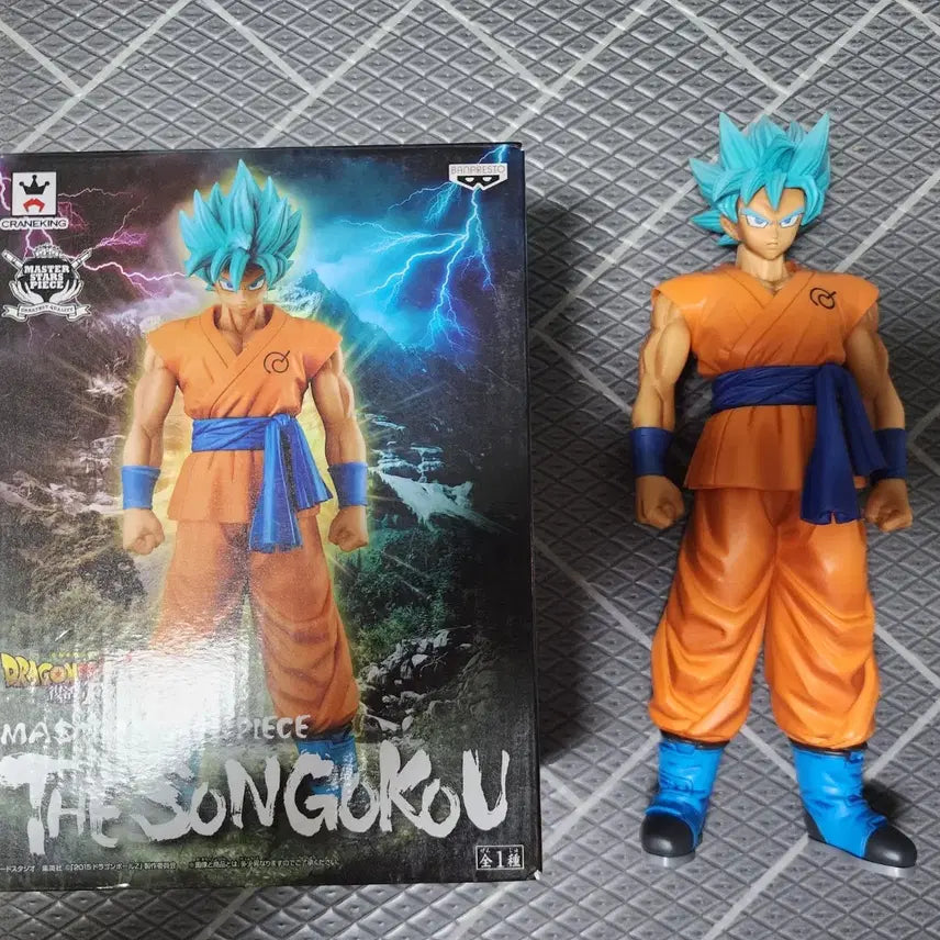 [BUNJANG] Banpresto Dragon Ball MSP Super Saiyan God Super Saiyan Goku Figure / 드래곤볼 MSP 블루 손오공 피규어 판매합니다.