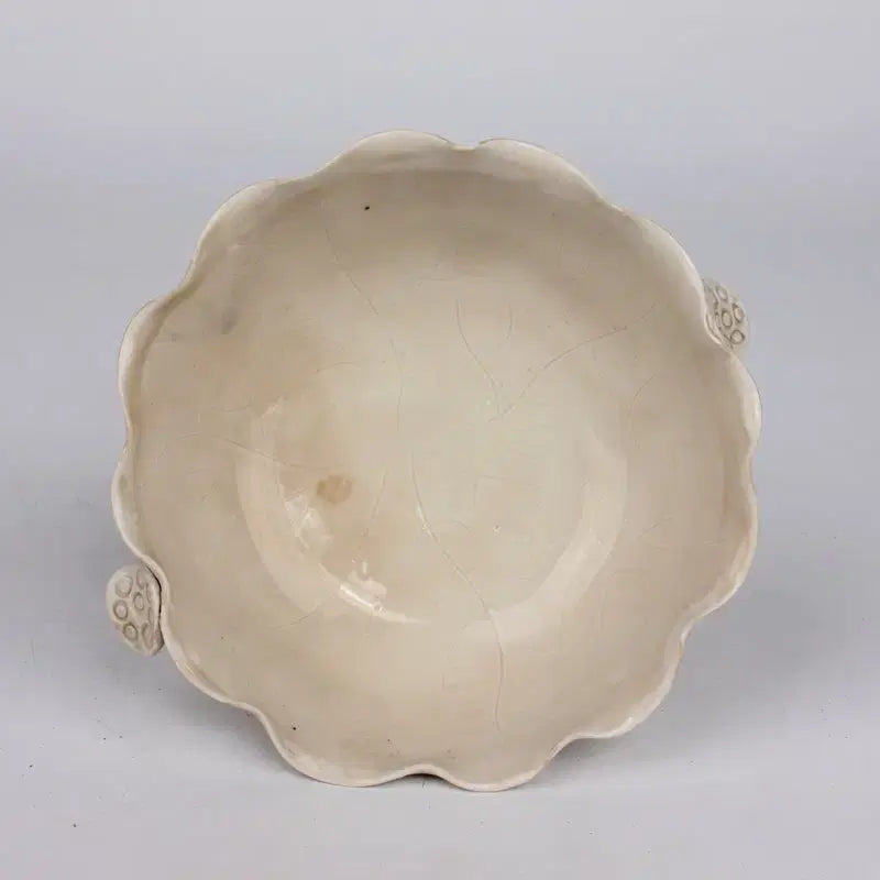 [BUNJANG] Jingdezhen Carved Celadon Porcelain Brush Washer with Mandarin Ducks and Lotus Motif / 정요음각연못원앙새연입문양 필세. 이벤트