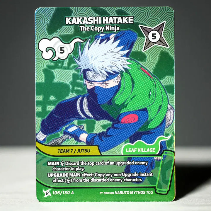 [BUNJANG] Naruto Mythos TCG Official English Edition R Alt Art Cards (Gaara, Kakashi, Tsunade) - Set of 3 / [무료배송] 나루토 Mythos 정품 &