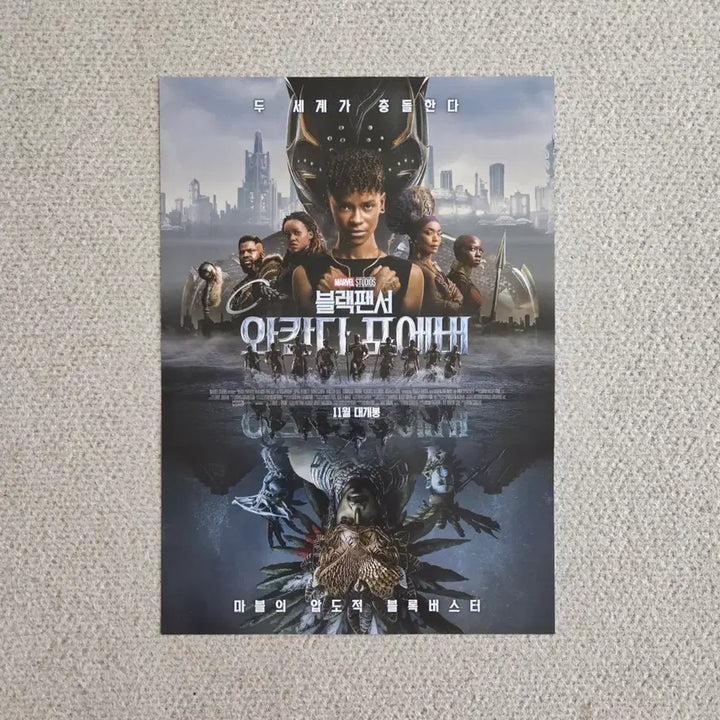 [BUNJANG] Black Panther: Wakanda Forever Movie Pamphlet / 영화팜플렛 [블랙팬서 와칸다 포에버]