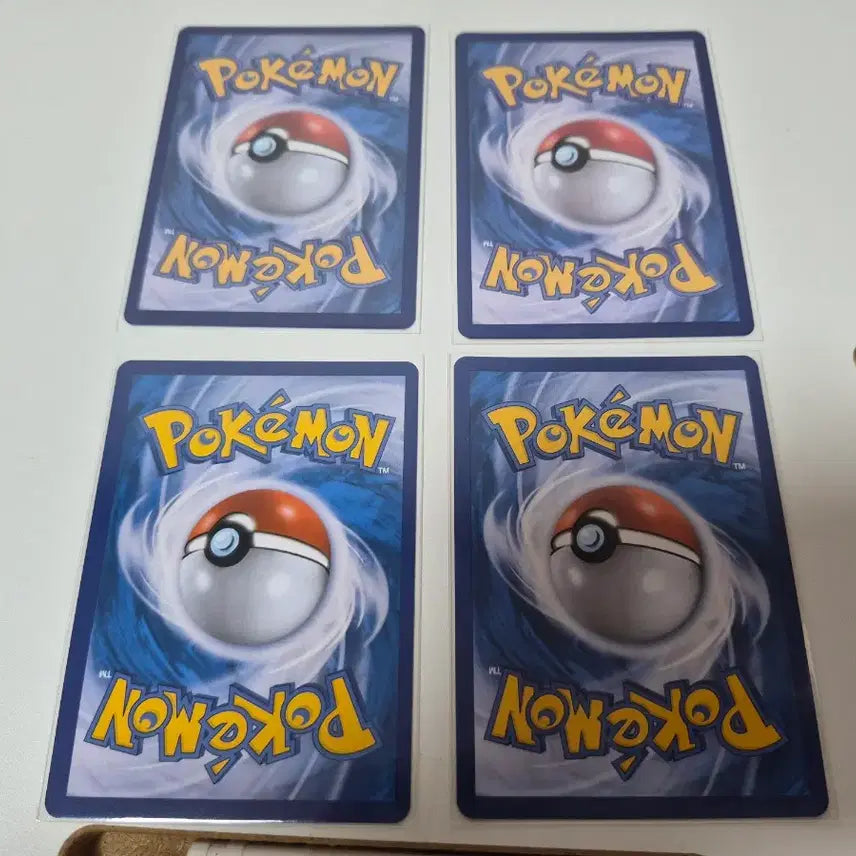 [BUNJANG] Pokemon Card Piplup 4 Types / 포켓몬 카드 팽도리 4종