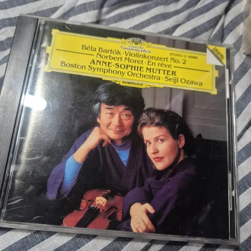 [BUNJANG] Anne-Sophie Mutter plays Bartók Violin Concerto No. 2 CD / 안네 소피 무터 바르토크 바이올린 협주곡 2번 CD 수입