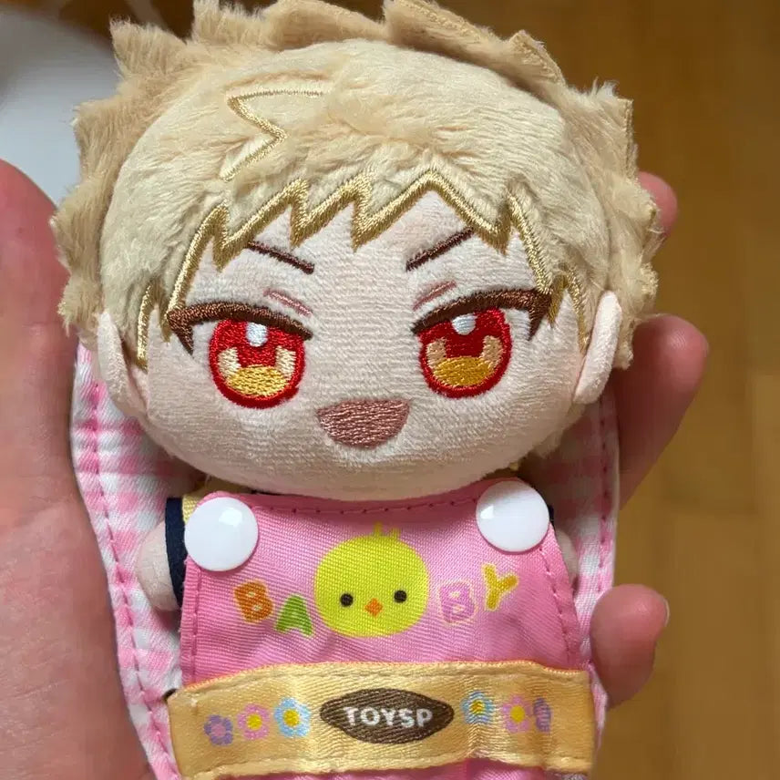 [BUNJANG] Plush Doll Carrier Gacha Keychain / 누이인형 포대기 가챠 키링