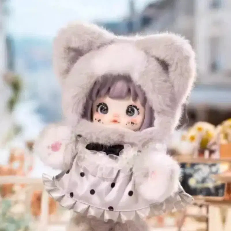 [BUNJANG] Nomi Kingdom Forest Cat &amp; Leopard Figure Set / 노미 킹덤 포레스트 피규어 고양이&amp;호피