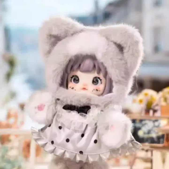 [BUNJANG] Nomi Kingdom Forest Cat &amp; Leopard Figure Set / 노미 킹덤 포레스트 피규어 고양이&amp;호피