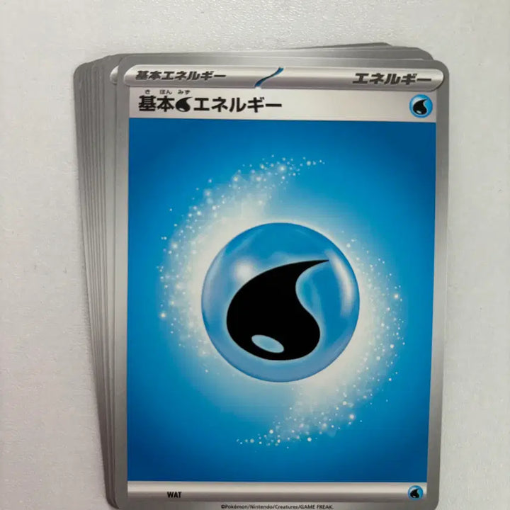 [BUNJANG] Pokemon Cards Japanese Basic Electric/Grass/Water Energy Card Bundle Set / 포켓몬카드 일본판 기본 번개/풀/물 에너지 카드 일괄