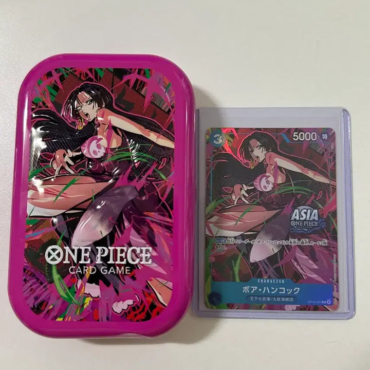 [BUNJANG] One Piece Boa Hancock Asian Tin Case Card OP13-051 / 원피스 핸콕 아시안 틴케이스 OP13-051 카드