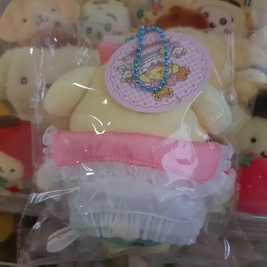 [BUNJANG] Sanrio Pompompurin Mascot Plush / 무뉴구루미 환대 폼폼푸린 마스코트 인형 (산리오)