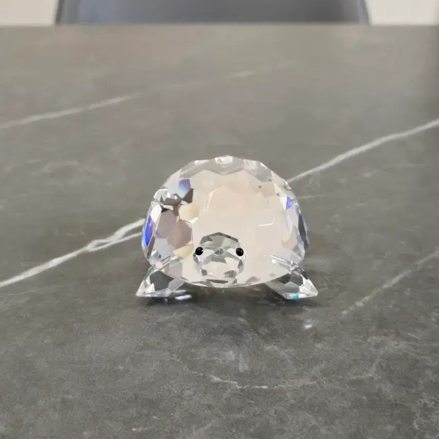 [BUNJANG] Vintage Crystal Turtle Figurine / 빈티지 크리스탈 거북이