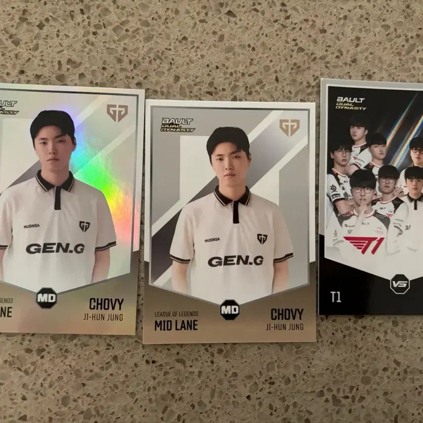 [BUNJANG] Chovy Bault Hologram Photocard Set / 쵸비 bault 볼트 포토카드 포카 홀로그램 스페셜