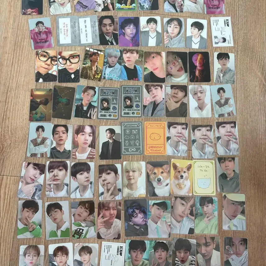 [BUNJANG] Baekhyun Xiumin Photocard Bundle Set / 백현 시우민 포카