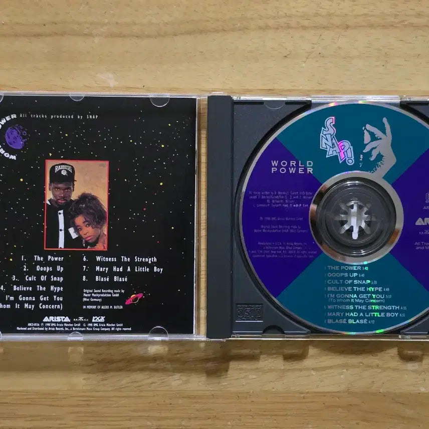 [BUNJANG] Snap! World Power (US First Press CD) / CD 음반 Snap! 스냅 - World Power 미국반