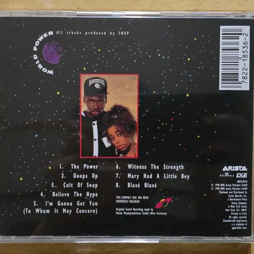 [BUNJANG] Snap! World Power (US First Press CD) / CD 음반 Snap! 스냅 - World Power 미국반