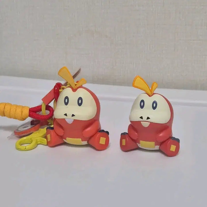 [BUNJANG] Pokemon Scorchish Figure Keychain Set / 포켓몬 피규어 키링 뜨아거 2종 세트