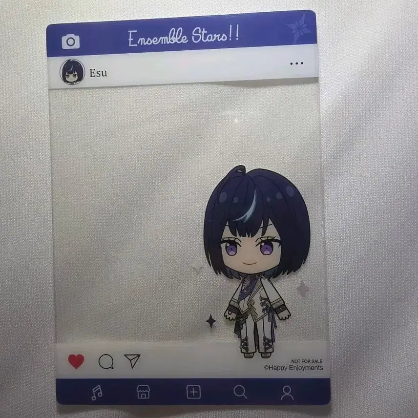 [BUNJANG] Ensemble Stars! 10th Anniversary Spotlight on Stage Mogher 70,000 KRW Exclusive Clear Photocard - Sagiri SS / 앙스타 10주년 스포트라이트 온 스테이지 모펀 팝업 7만원 특전 투명 포카 사기리 에스 에스프리