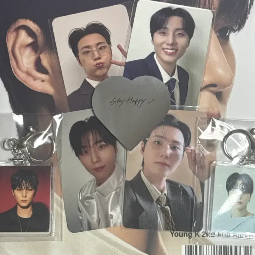 [BUNJANG] Young K POB + Album + Confetti + First Press Keyring / 영케이 미공포 + 앨범 + 컨페티 + 초판 키링 양도