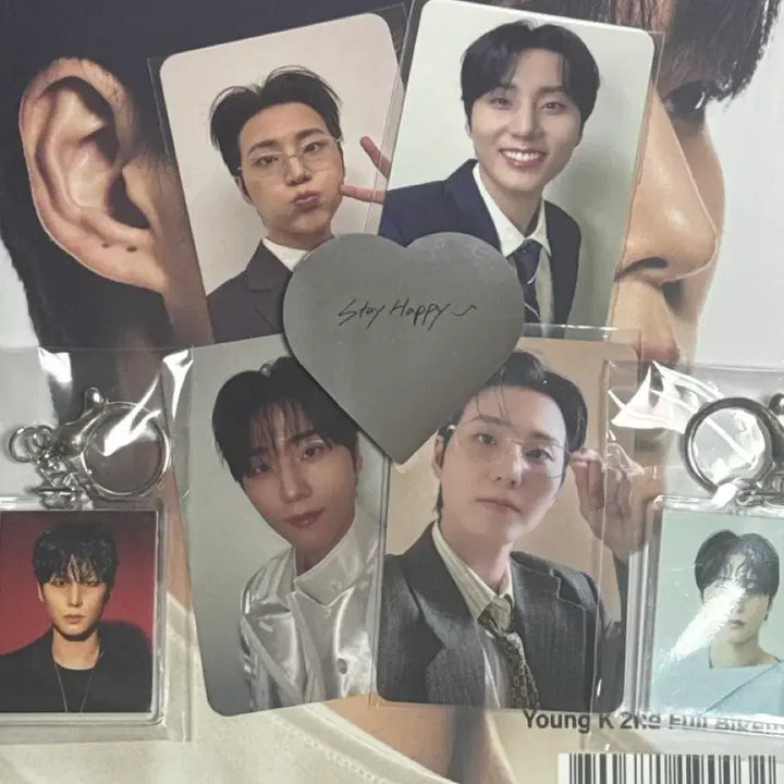 [BUNJANG] Young K POB + Album + Confetti + First Press Keyring / 영케이 미공포 + 앨범 + 컨페티 + 초판 키링 양도