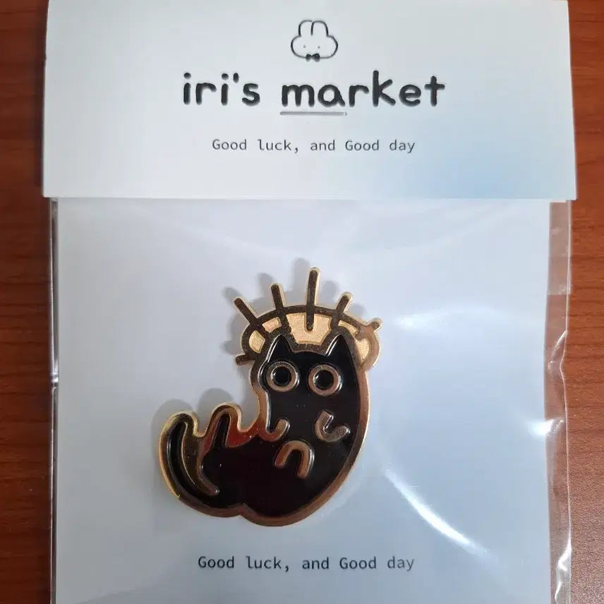 [BUNJANG] Iri-nim Solnyangii Badge / 괴담출근 이리님 김솔음 솔냥이 뱃지