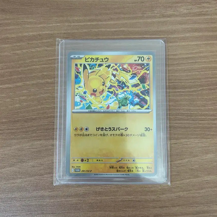 [BUNJANG] Pokemon Card Gym Promo Pikachu / 포켓몬카드 짐프로모 피카츄