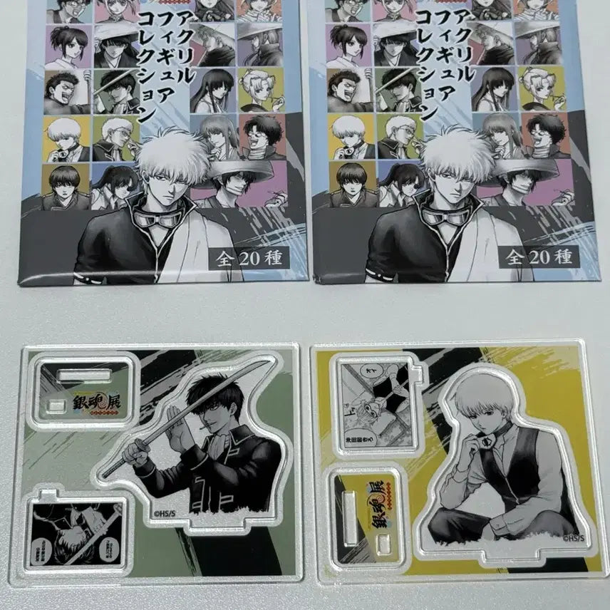 [BUNJANG] Gintama Original Art Exhibition Figurine Acrylic Standee Hijikata Toshiro Okita Sougo / 은혼 원화전 피겨 아크릴 히지카타 토시로 오키타 소고