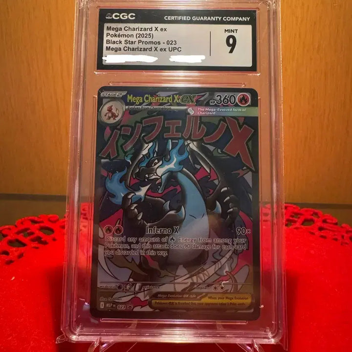 [BUNJANG] Mega Charizard X EX UPC Promo Card CGC 9 / [북미판] 메가 리자몽 X EX UPC CGC 9 프로모카드