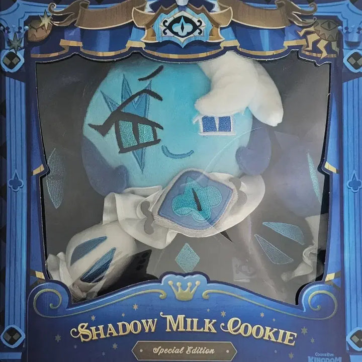 [BUNJANG] Cookie Run Kingdom Shadow Milk Cookie Plush Doll / 쿠킹덤 쿠키런킹덤 쉐도우밀크쿠키인형 쉐도우밀크 쉐밀