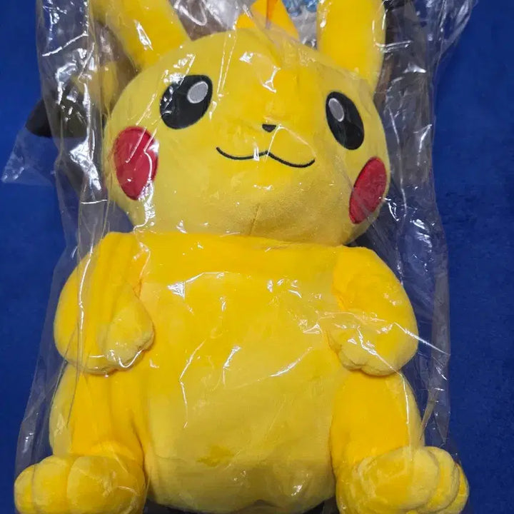 [BUNJANG] Pokemon Pikachu Straw Hat (Adult) + Backpack Set / [포켓몬 별빛낙원] 피카츄 밀짚모자 성인용 + 배낭 세트