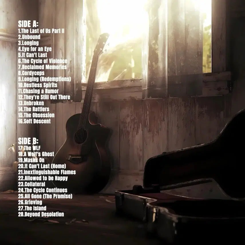 [BUNJANG] The Last of Us Part II Original Soundtrack Limited Edition Cassette Tape / 더 라스트 오브 어스 파트 2 라오어 2 게임 OST 카세트 테이프