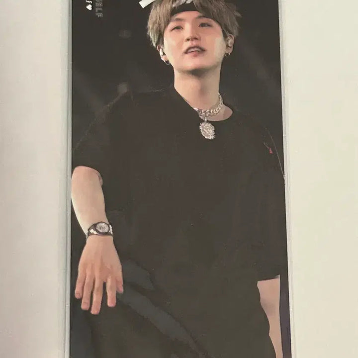 [BUNJANG] BTS London Wembley DVD Suga Bookmark Set / 방탄 런던 웸블리 디비디 슈가 윤기 북마크 풀셋 양도