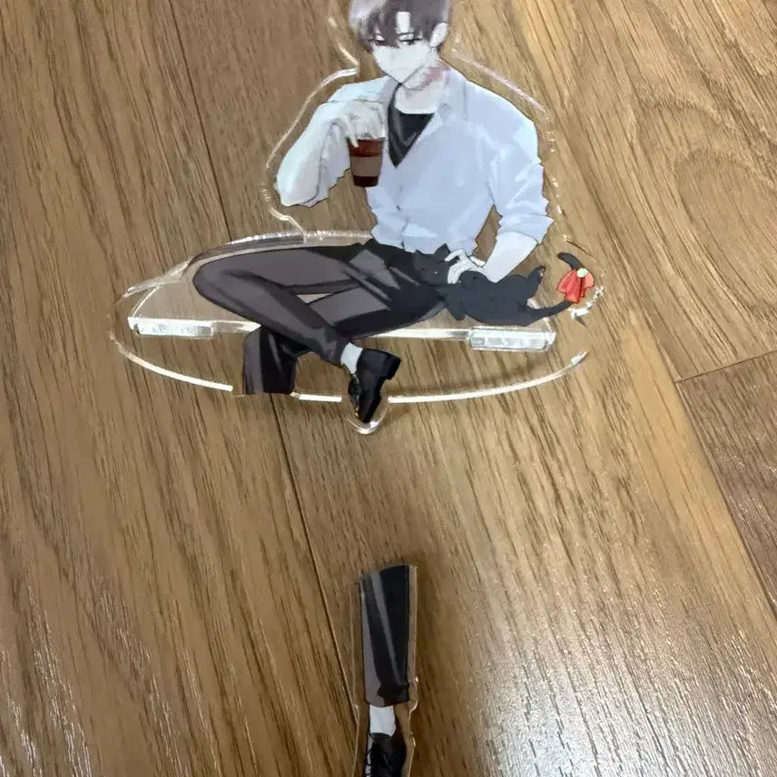 [BUNJANG] BoyNextDoor Choi Yoon Acrylic Noodle Stopper / 괴담출근 다리 다친 최요원 아크릴 누들스토퍼