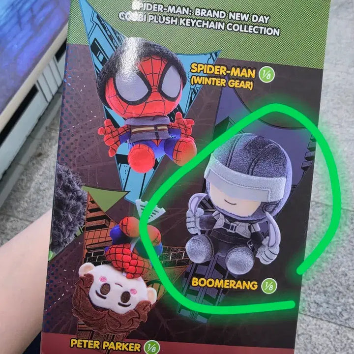 [BUNJANG] Hot Toys Spider-Man Boomerang Plush / 핫토이 스파이더맨 부메랑 인형