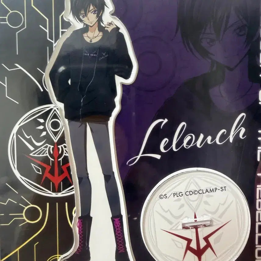 [BUNJANG] Code Geass Marui Collaboration Suzaku &amp; Lelouch Acrylic Stands (Bundle Set) / 코드기어스 마루이 콜라보 아크릴 스탠드 스자쿠, 를르슈 2종 일괄 판매