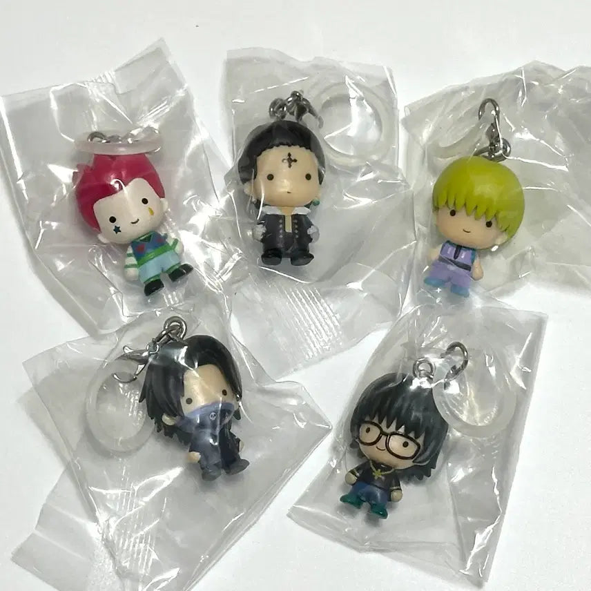 [BUNJANG] Hunter x Hunter Troupe Gacha Set (5 types) / (풀세트) 헌터헌터 메지루시 환영여단 가챠 5종 단종템