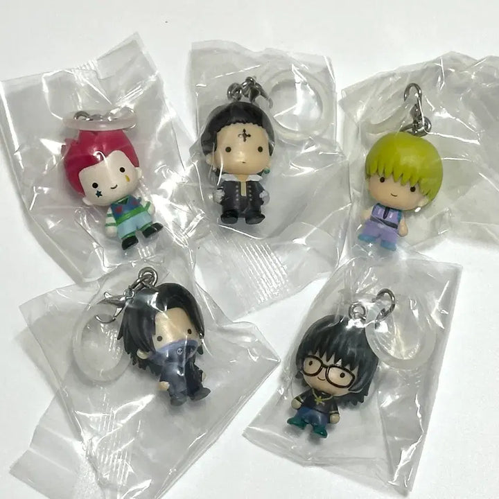 [BUNJANG] Hunter x Hunter Troupe Gacha Set (5 types) / (풀세트) 헌터헌터 메지루시 환영여단 가챠 5종 단종템