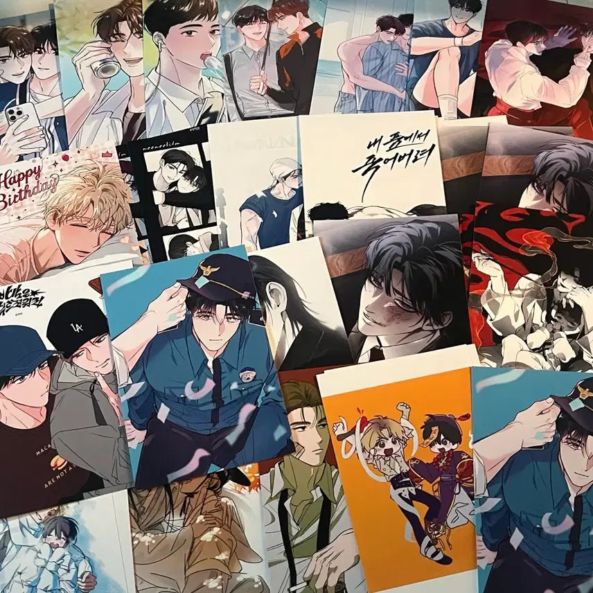 [BUNJANG] Printty Postcard Bundle Set / 1차bl 프박 프린티 엽서 순정사수 밤은 부드러워라 나쁜친구 일괄