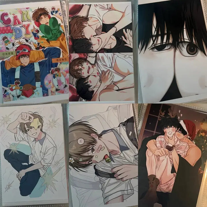 [BUNJANG] Printty Postcard Bundle Set / 1차bl 프박 프린티 엽서 순정사수 밤은 부드러워라 나쁜친구 일괄