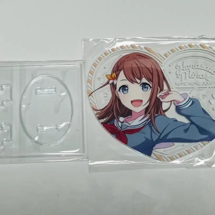 [BUNJANG] Hanasato Minori Pikkuria Heart Acrylic Stand / 프세카 하나사토 미노리 피쿠리아 하트 아크릴