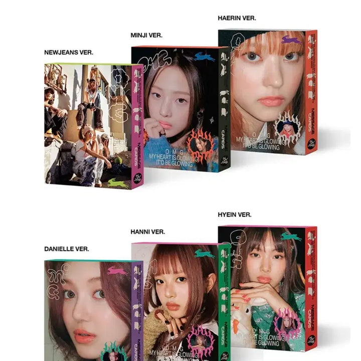 [BUNJANG] NewJeans Haerin Ditto OMG Message Card Ver. Album / 뉴진스 해린 디토 OMG 메세지카드 ver 앨범