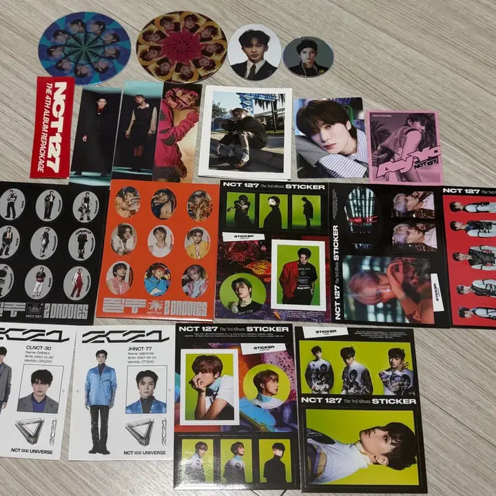 [BUNJANG] NCT 127 Album Goods Photocard Sticker Poster Set / 엔시티 앨범 굿즈