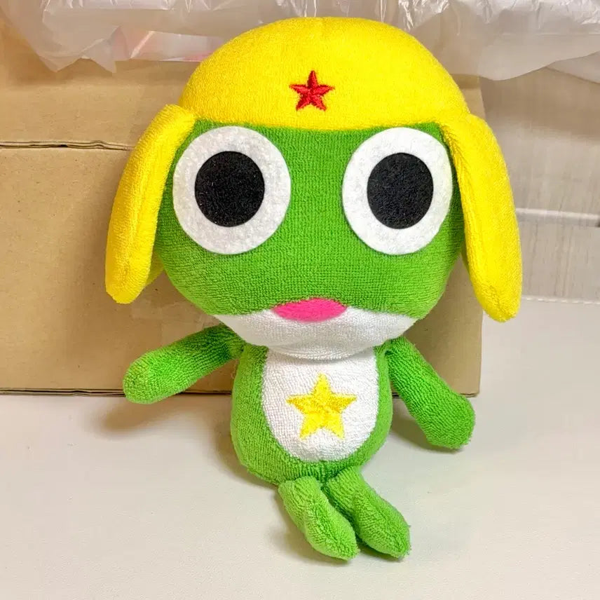 [BUNJANG] Keroro Bath Sponge Doll / 케로로 목욕 스펀지 인형