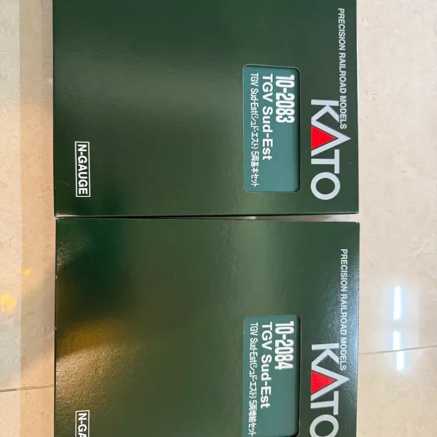 [BUNJANG] Kato N Gauge SUD EST TGV 10-Car Set / KATO N게이지 SUD EST TGV 10량 세트