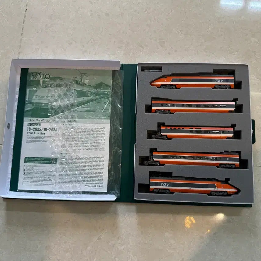 [BUNJANG] Kato N Gauge SUD EST TGV 10-Car Set / KATO N게이지 SUD EST TGV 10량 세트