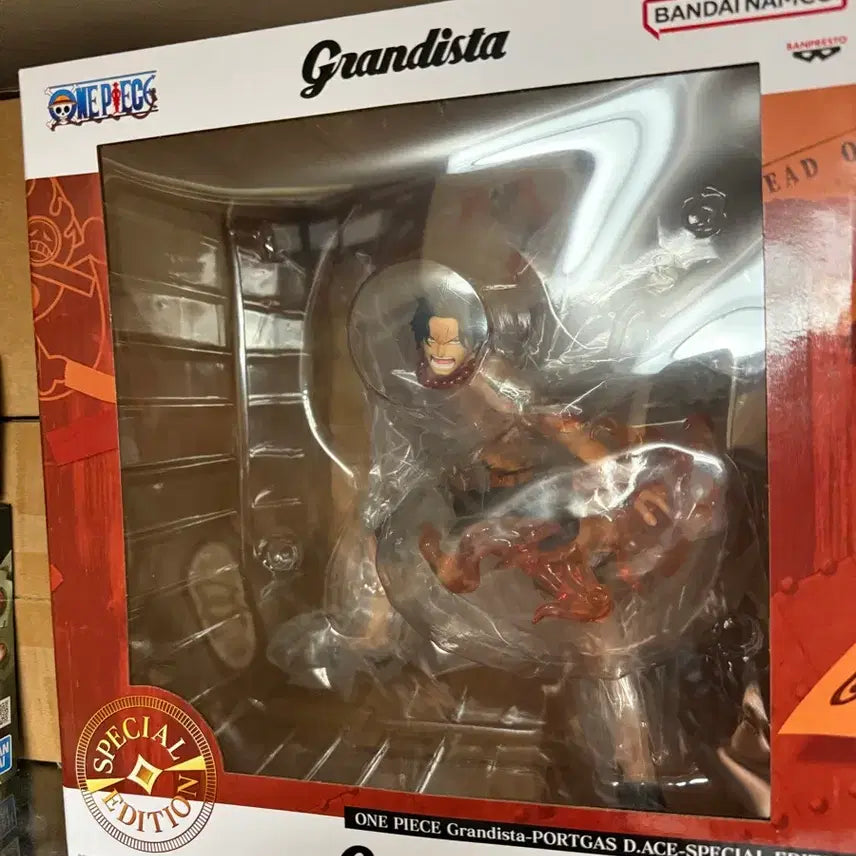[BUNJANG] One Piece Grandista Ace Special Limited Edition Figure (Sealed) / 원피스 그란디스타 해외한정 에이스 스페셜 한정판 미개봉