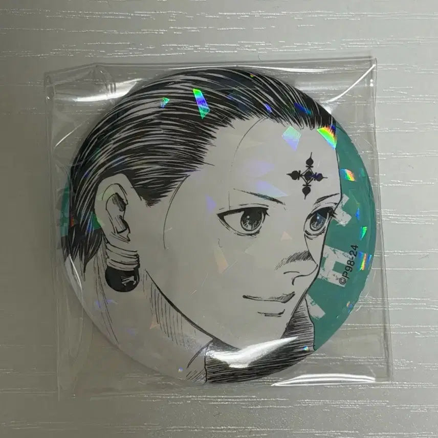 [BUNJANG] Hunter x Hunter Chrollo All-Star Hologram Can Badge (Sealed) / 헌터헌터 클로로 올스타 홀로그램 캔뱃지