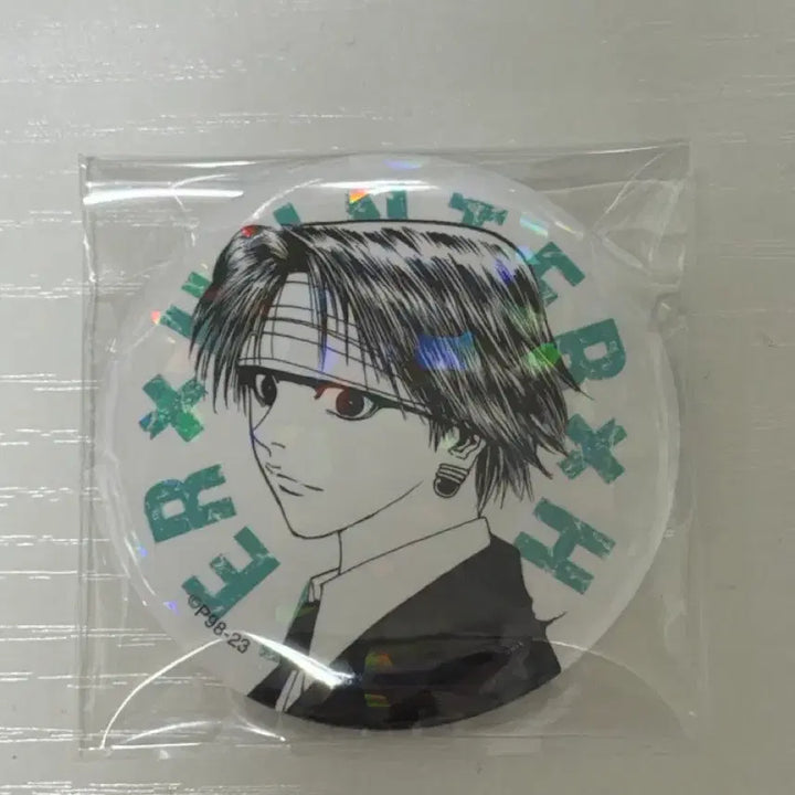 [BUNJANG] Hunter x Hunter Chrollo All-Star Hologram Can Badge (Sealed) / 헌터헌터 클로로 올스타 홀로그램 캔뱃지