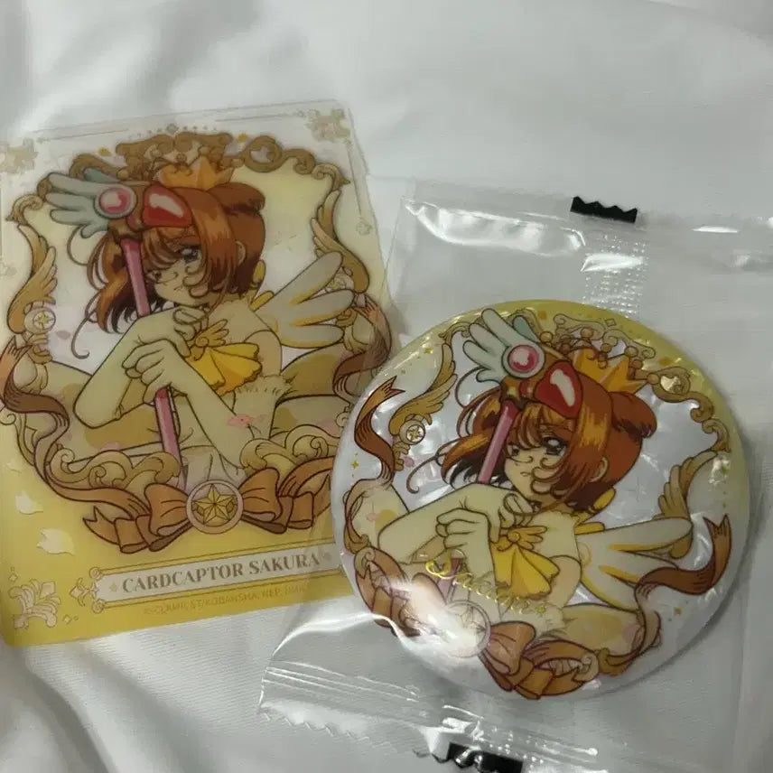 [BUNJANG] Cardcaptor Sakura Clear Card Can Badge Set / 카드캡터체리 클리어카드 캔뱃지 세트